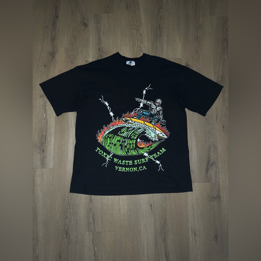 Warren Lotas Toxic Waste ‘Black’ T-Shirt